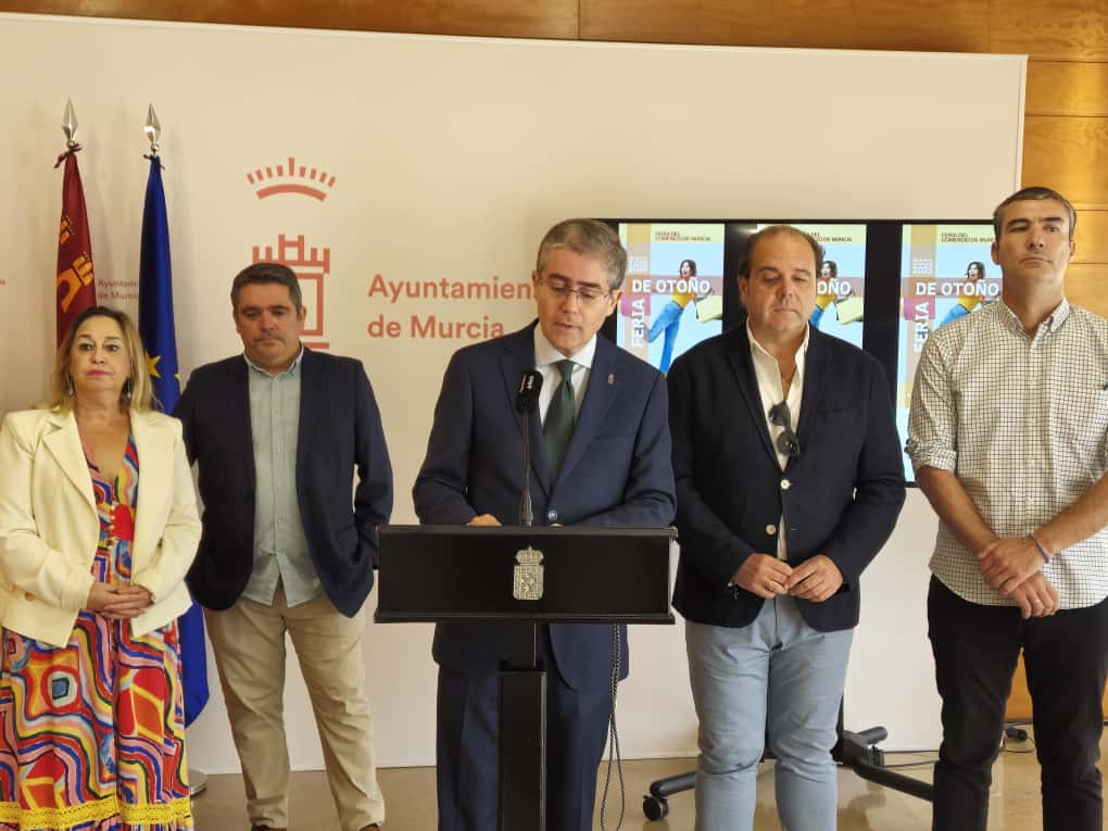 Presentación de la Feria de Otoño del Comercio Minorista 2025 de Murcia
