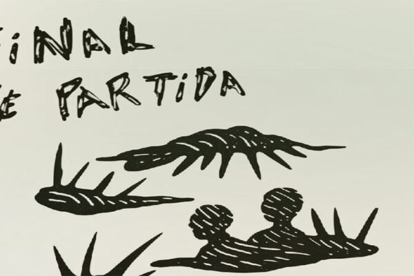 Cartel oficial de la obra de teatro "Final de Partida" de Samuel Beckett en el Auditorio de Beniaján, con logotipos de la ESAD y el Ayuntamiento de Murcia.