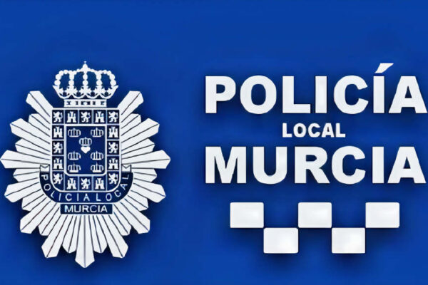 Logotipo de la Policía Local de Murcia para ilustrar el homenaje a Moisés, agente de Beniaján con casi 21 años de servicio