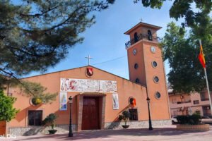 Fachada principal de la iglesia de San José de la Vega en Murcia