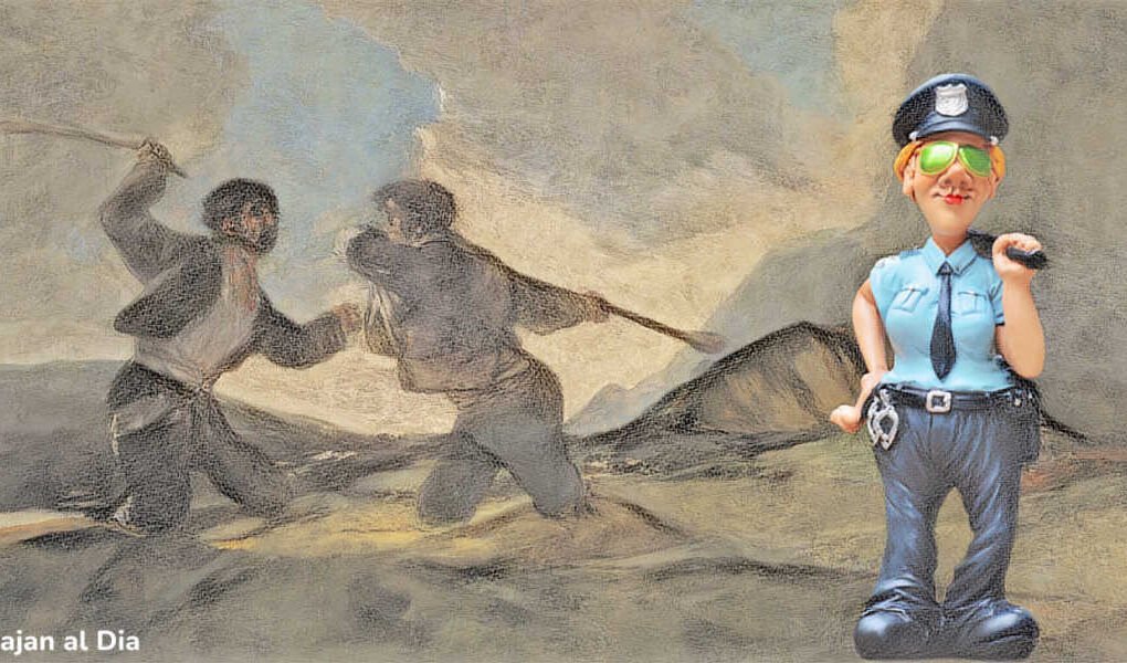 Reyerta con machetes en la calle Instituto de Beniaján. Vecinos observan desde los balcones mientras solo 18 policías cubren a más de 35.000 habitantes