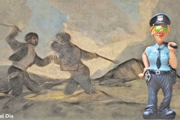 Reyerta con machetes en la calle Instituto de Beniaján. Vecinos observan desde los balcones mientras solo 18 policías cubren a más de 35.000 habitantes