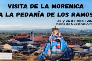 Virgen de la Fuensanta en su visita a Los Ramos (Murcia) durante los actos del 25 y 26 de abril de 2026