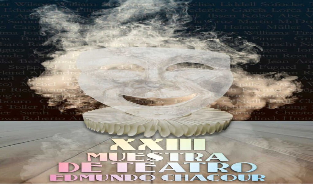Cartel de la XXIII Muestra de Teatro Edmundo Chacour 2026 en Beniaján