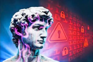 Día TIC 2026 Murcia - Cartel oficial del evento con la estatua del David de Miguel Ángel sobre fondo tecnológico