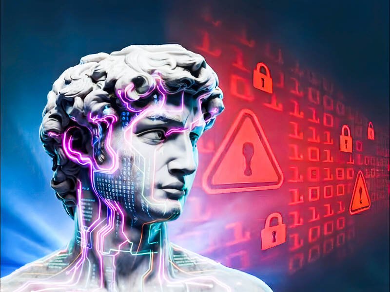 Día TIC 2026 Murcia - Cartel oficial del evento con la estatua del David de Miguel Ángel sobre fondo tecnológico