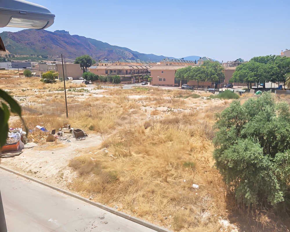 Solar con maleza en la zona de Aires Nuevos de Beniaján