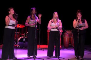 Cuarteto Vocal Vidas actuando en el Centro Cultural La Azacaya de Beniaján (Murcia) el 6 de junio de 2026