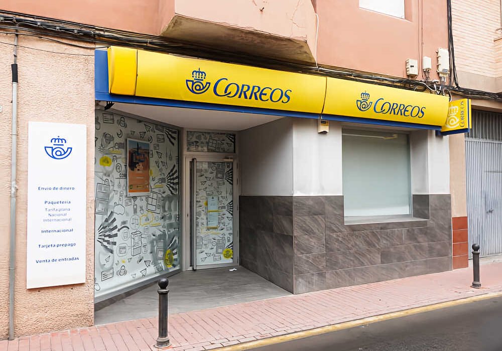 Oficina de Correos de Beniaján, en Murcia.