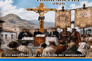 Cartel oficial de las fiestas patronales de Torreagüera 2026
