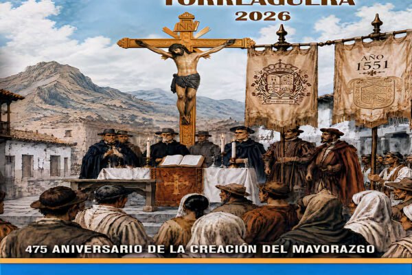 Cartel oficial de las fiestas patronales de Torreagüera 2026