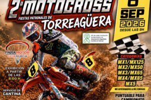 Cartel de la segunda edición del Motocross de Torreagüera