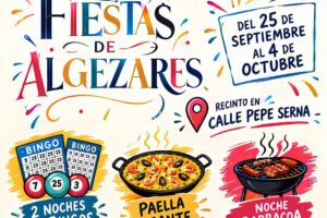 Fiestas de Algezares 2026, programa completo del 25 de septiembre al 4 de octubre