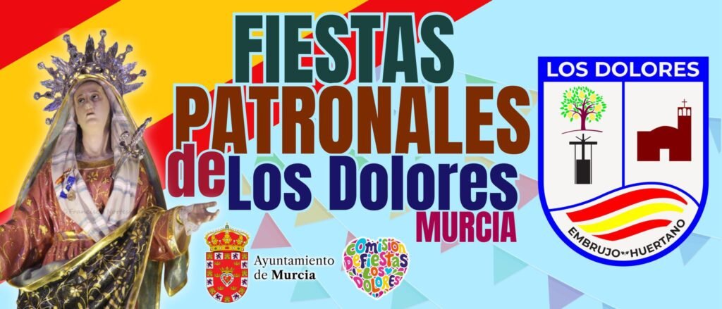 Cartel de las Fiestas Patronales de Los Dolores, Murcia 2026