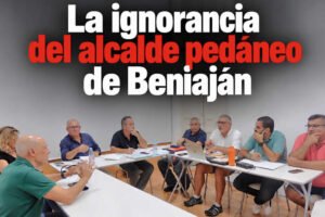 La ignorancia del alcalde pedáneo de Beniaján durante un pleno de la Junta Municipal