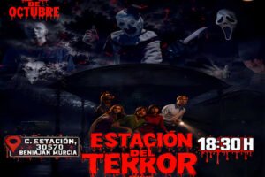 Cartel de La Estación del Terror V Edición en Beniaján por Halloween 2026