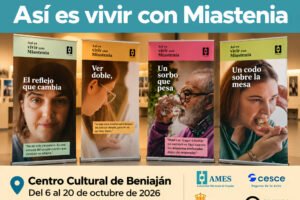 Exposición fotográfica «Así es vivir con Miastenia» en el Centro Cultural de Beniaján, Murcia