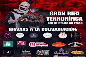 Gran rifa terrorífica del pasaje del terror de Halloween en Beniaján 2026