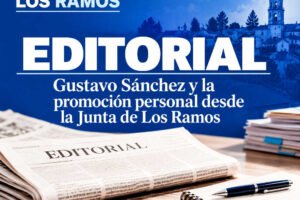 Imagen editorial de Beniaján al Día sobre Gustavo Sánchez y la promoción personal desde la Junta Municipal de Los Ramos, Murcia.