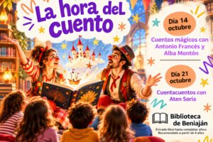 La hora del cuento en la Biblioteca de Beniaján
