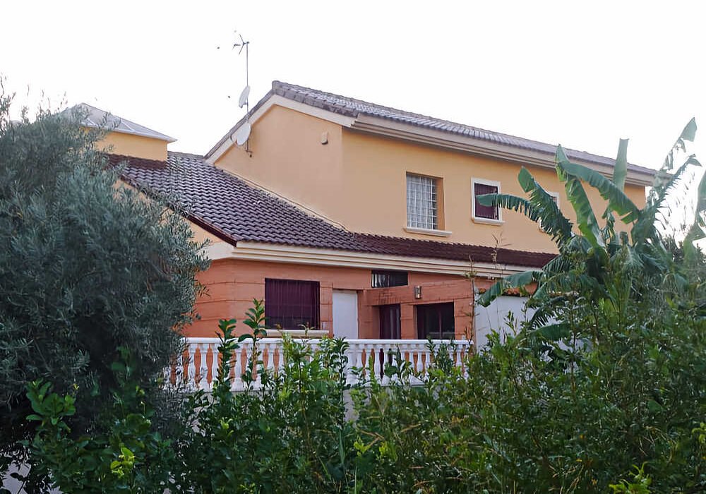 Vivienda intervenida por la Policía en Los Ramos, Murcia.